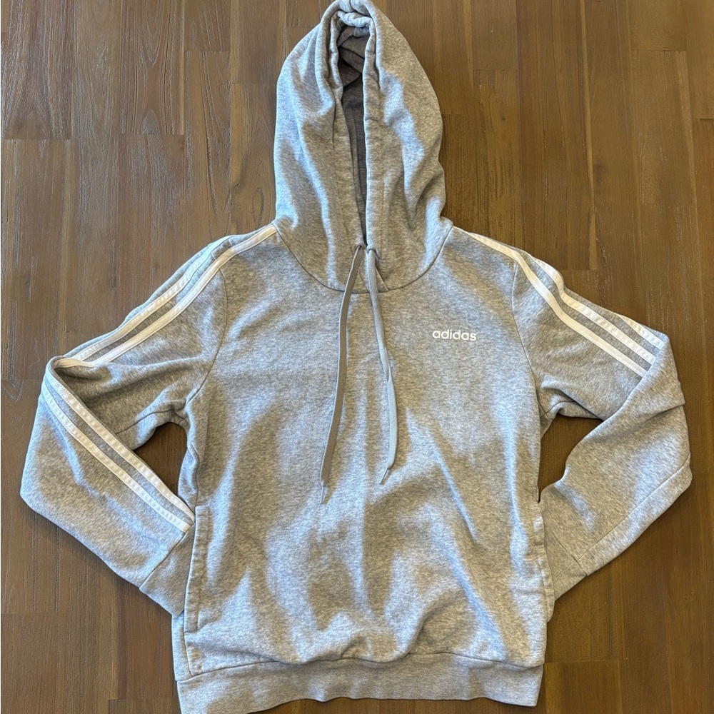Adidas Gray Kid’s Hoodie Sweater